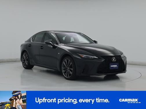 Black 2024 Lexus IS 350 F-Sport
