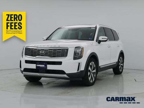 White 2021 Kia Telluride EX