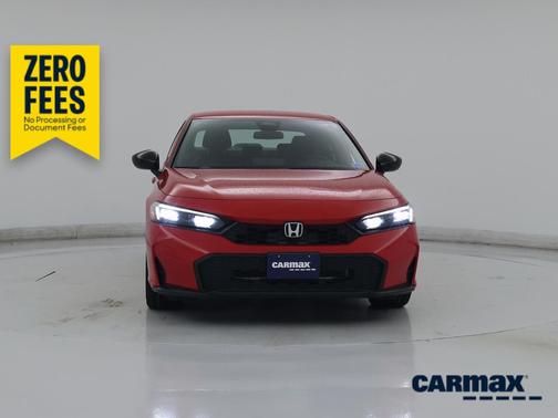 Red 2025 Honda Civic Sport