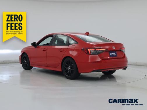 Red 2025 Honda Civic Sport