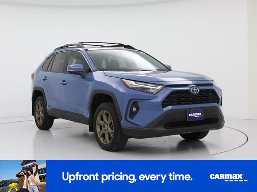 Blue 2023 Toyota RAV4 Hybrid Woodland Edition