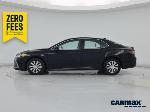 Black 2023 Toyota Camry Hybrid LE