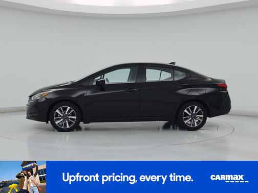 Black 2025 Nissan Versa SV