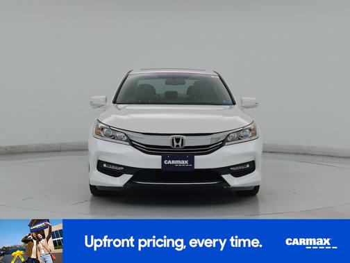White 2017 Honda Accord EX-L