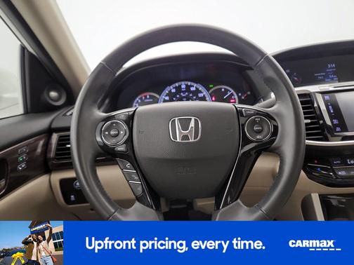 White 2017 Honda Accord EX-L