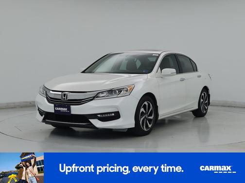 White 2017 Honda Accord EX-L