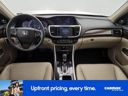 White 2017 Honda Accord EX-L