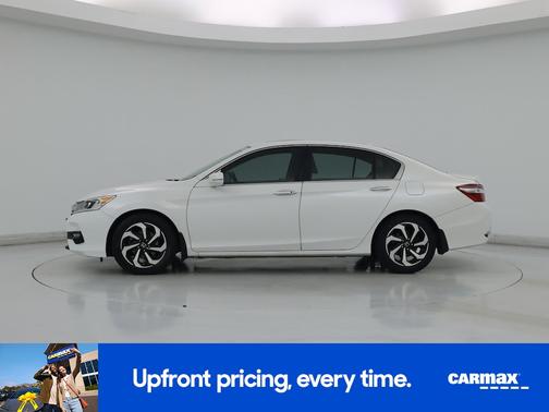 White 2017 Honda Accord EX-L