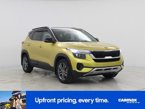 Yellow 2021 Kia Seltos S