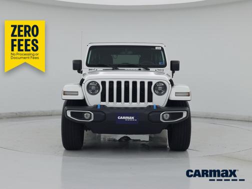 White 2023 Jeep Wrangler 4xe Unlimited Sahara High Altitude