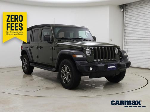 Green 2022 Jeep Wrangler Unlimited Sport S