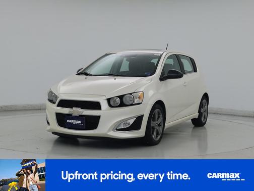 White 2015 Chevrolet Sonic RS