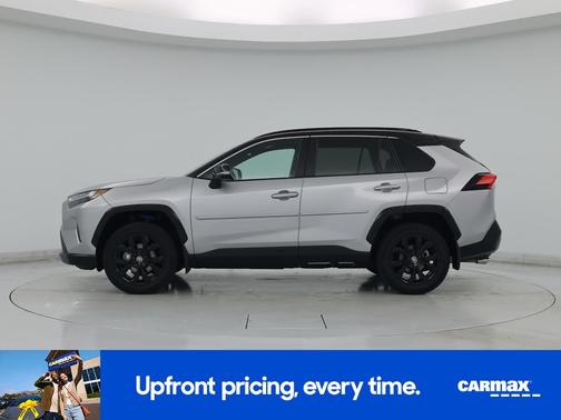 Silver 2024 Toyota RAV4 Hybrid XSE