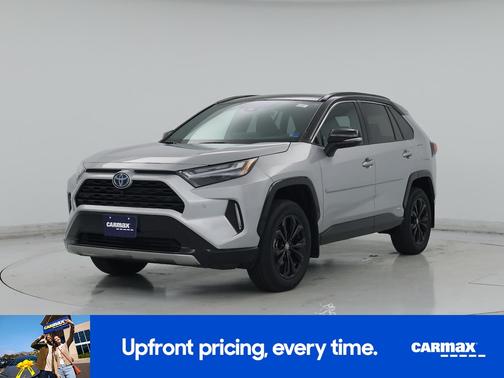 Silver 2024 Toyota RAV4 Hybrid XSE