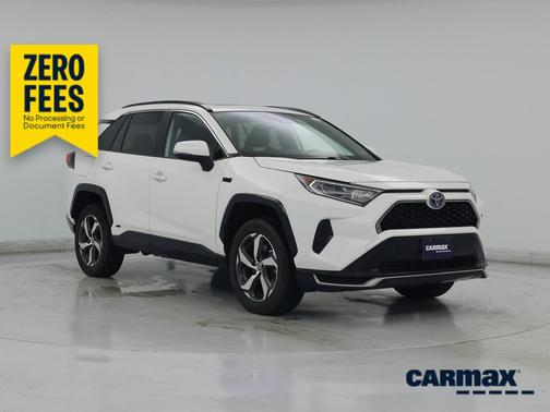 White 2021 Toyota RAV4 Prime SE