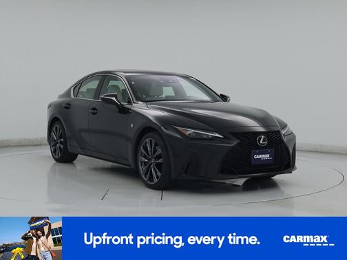 Black 2022 Lexus IS 350 F-Sport