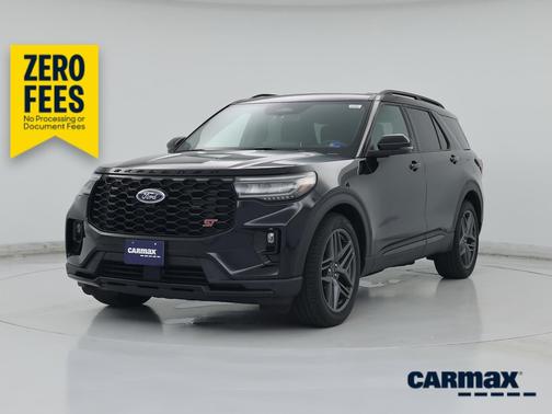 Black 2025 Ford Explorer ST