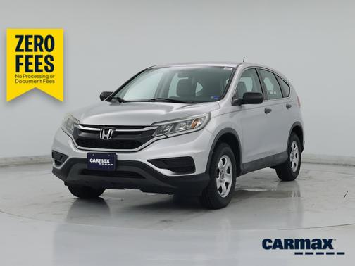 Silver 2015 Honda CR-V LX