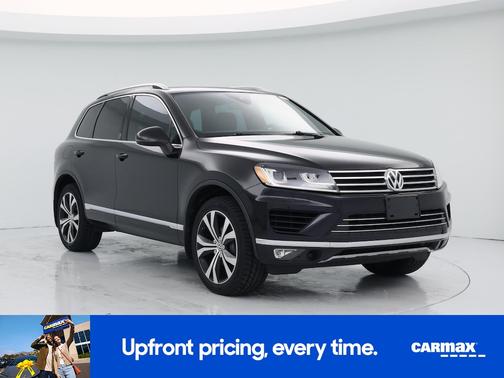 Black 2017 Volkswagen Touareg Wolfsburg Edition