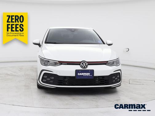White 2022 Volkswagen Golf GTI S