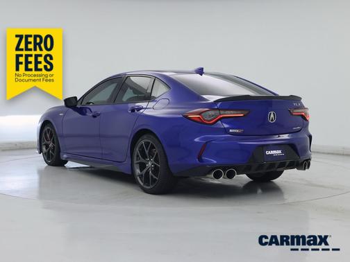 Blue 2021 Acura TLX Type S