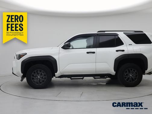 White 2025 Toyota 4Runner SR5