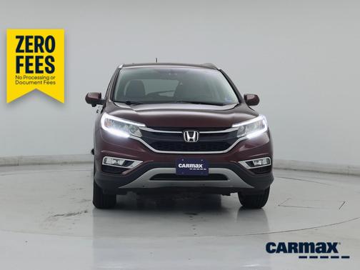 Burgundy 2015 Honda CR-V EX-L