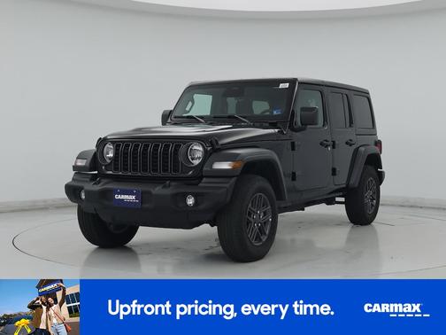 Black 2025 Jeep Wrangler Sport S