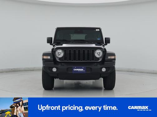 Black 2025 Jeep Wrangler Sport S