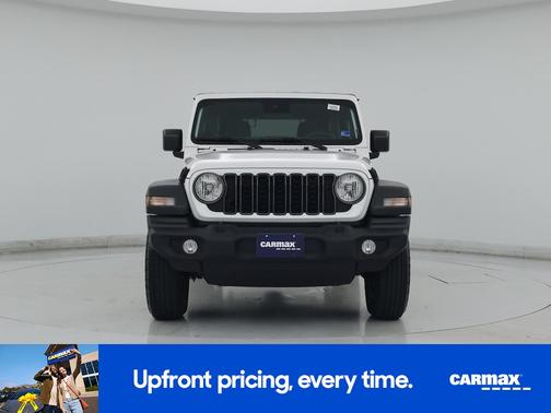 White 2025 Jeep Wrangler Sport S
