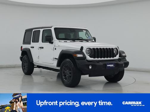 White 2025 Jeep Wrangler Sport S