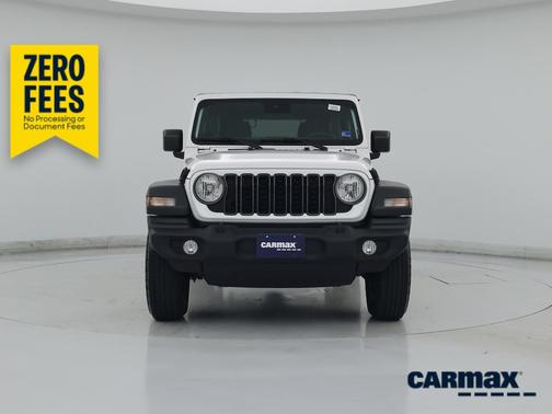 White 2025 Jeep Wrangler Sport S