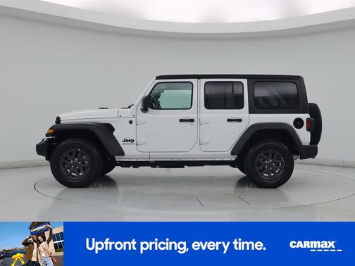 White 2025 Jeep Wrangler Sport S