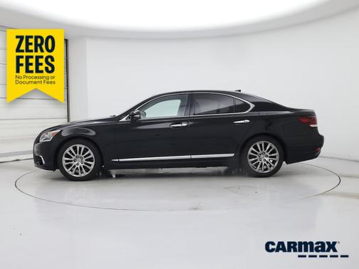 Black 2016 Lexus LS 460