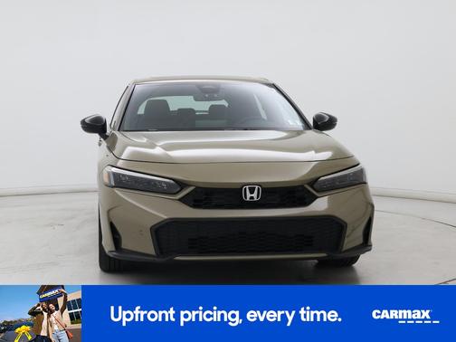 Tan 2025 Honda Civic Hybrid Sport Touring