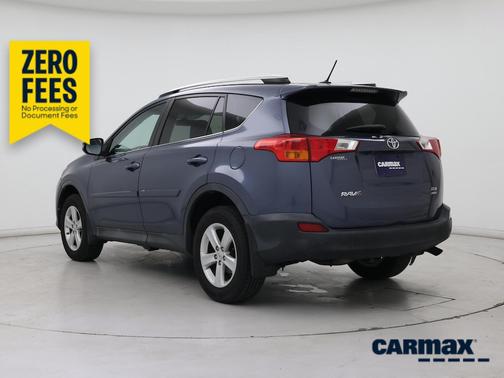 Blue 2014 Toyota RAV4 XLE