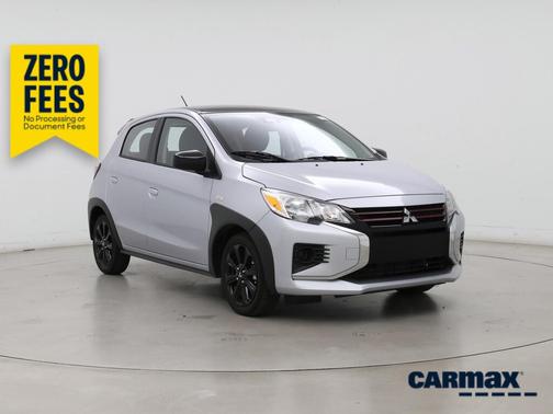 Silver 2024 Mitsubishi Mirage Black Edition