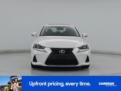 White 2017 Lexus IS 300
