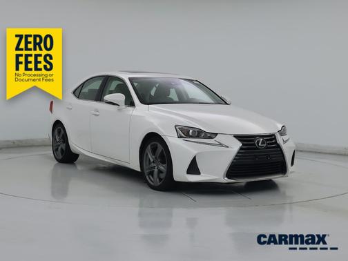 White 2017 Lexus IS 300