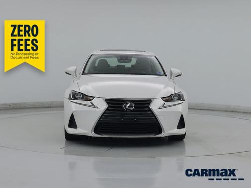 White 2017 Lexus IS 300