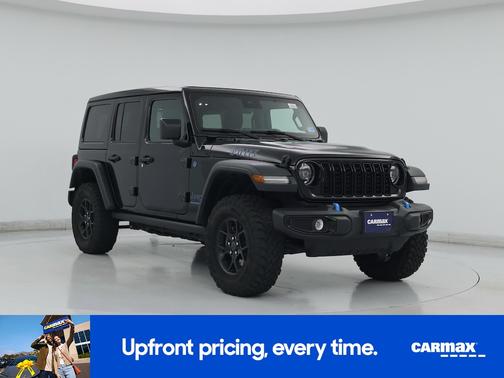 Black 2024 Jeep Wrangler 4xe High Altitude