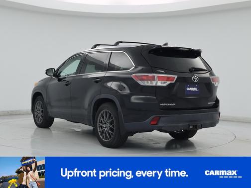 Black 2015 Toyota Highlander XLE