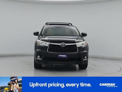 Black 2015 Toyota Highlander XLE
