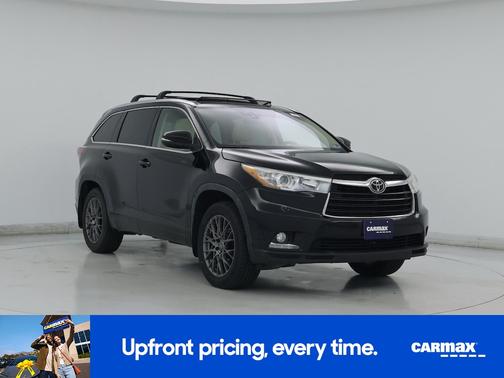 Black 2015 Toyota Highlander XLE