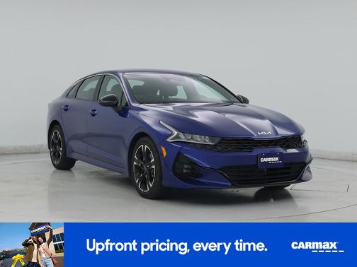 Blue 2022 Kia K5 GT-Line