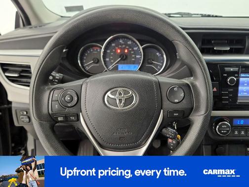 Black 2016 Toyota Corolla LE