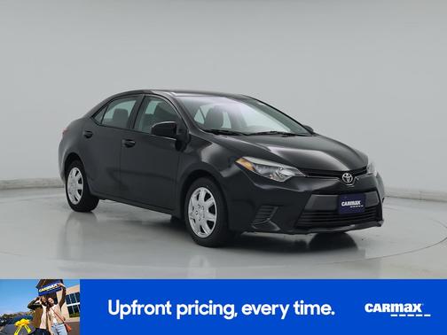 Black 2016 Toyota Corolla LE