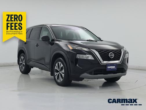 Black 2021 Nissan Rogue SV
