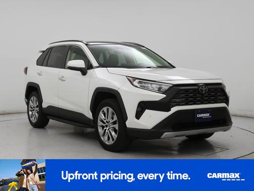 White 2019 Toyota RAV4 Limited