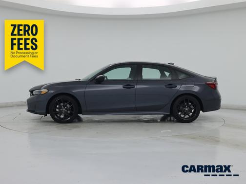 Gray 2026 Honda Civic Hybrid Sport